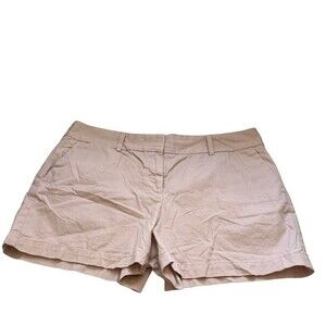 Loft size 12 dusty rose pink short 100% cotton